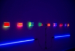 Marek Radke, 'Czarne światło', instalacja, fragment