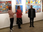 Wernisa wystawy 3 x KOLOR uchnicki-Porba-Kozub - Galeria BWA w Sandomierzu, 12.01.2018 r