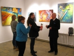 Wernisa wystawy 3 x KOLOR uchnicki-Porba-Kozub - Galeria BWA w Sandomierzu, 12.01.2018 r