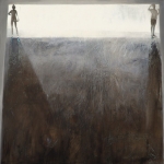 Magorzata Kaliska, Midzy nami, ol.,p., 110 x 110 cm, 2013 r.