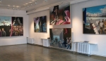 <h4>Część prac wystawionych podczas wystawy zorganizowanej w Galerii BWA</h4>