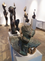 ,,Muzyka Form III - Stan Wys,, wystawa rzeby Stanisawa Wysockiego w Galerii Sztuki Wspczesnej BWA w Sandomierzu