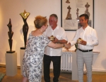 Stanisaw Wysocki i Micha Wysocki w Galerii BWA w Sandomierzu - 10.07.2020 r.