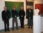 Jerzy Brukwicki, Ryszard Gancarz, Cezary utowicz, Teresa Pilch (dyr. BWA) - wernisa, 10 marca 2006