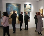 Wernisa wystawy malarstwa i rysunku Dominika Woniaka `Dowiadczenia II`, Galeria BWA w Sandomierzu, 2.10.2020 r.