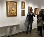 Wernisa wystawy malarstwa i rysunku Dominika Woniaka `Dowiadczenia II`, Galeria BWA w Sandomierzu, 2.10.2020 r.